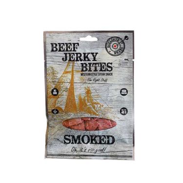 Beef Jerky Bites - Smoked Dried Beef - 40 g