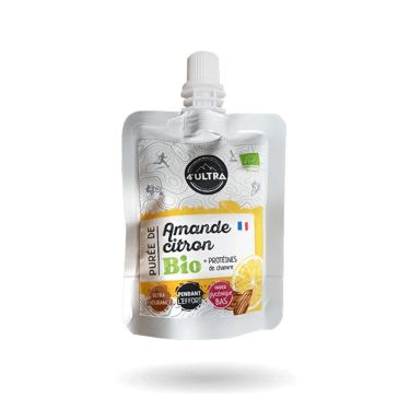 4ultra Organic Sweet Energy Puree - Almond, Lemon