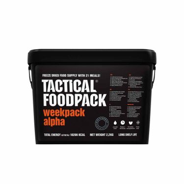 7-Day Pack in Alpha Bucket - Freeze Dried Food - 8 Years