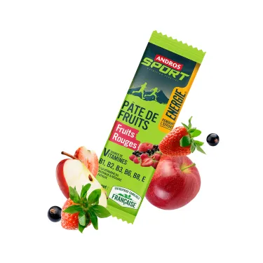 Pâtes de fruits ENERGIE - Fruits rouge