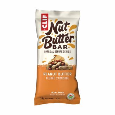 Clif Bar Energy Bar filled with peanut butter