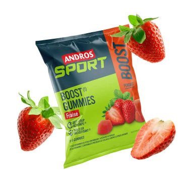 Andros Sport Energy Gummies - Strawberry