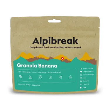 Banana granola