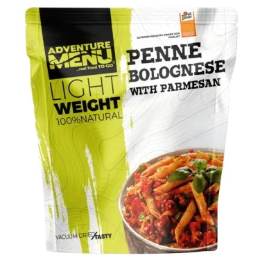 Penne with bolognese sauce and parmesan - Large format