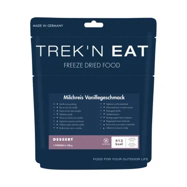 Vanilla rice pudding