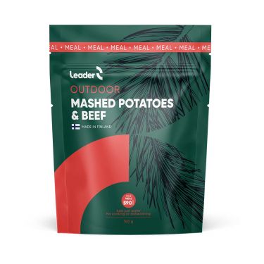 Potato puree with beef