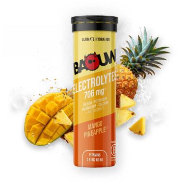 Baouw Electrolyte Tablets Tube - Mango, Pineapple