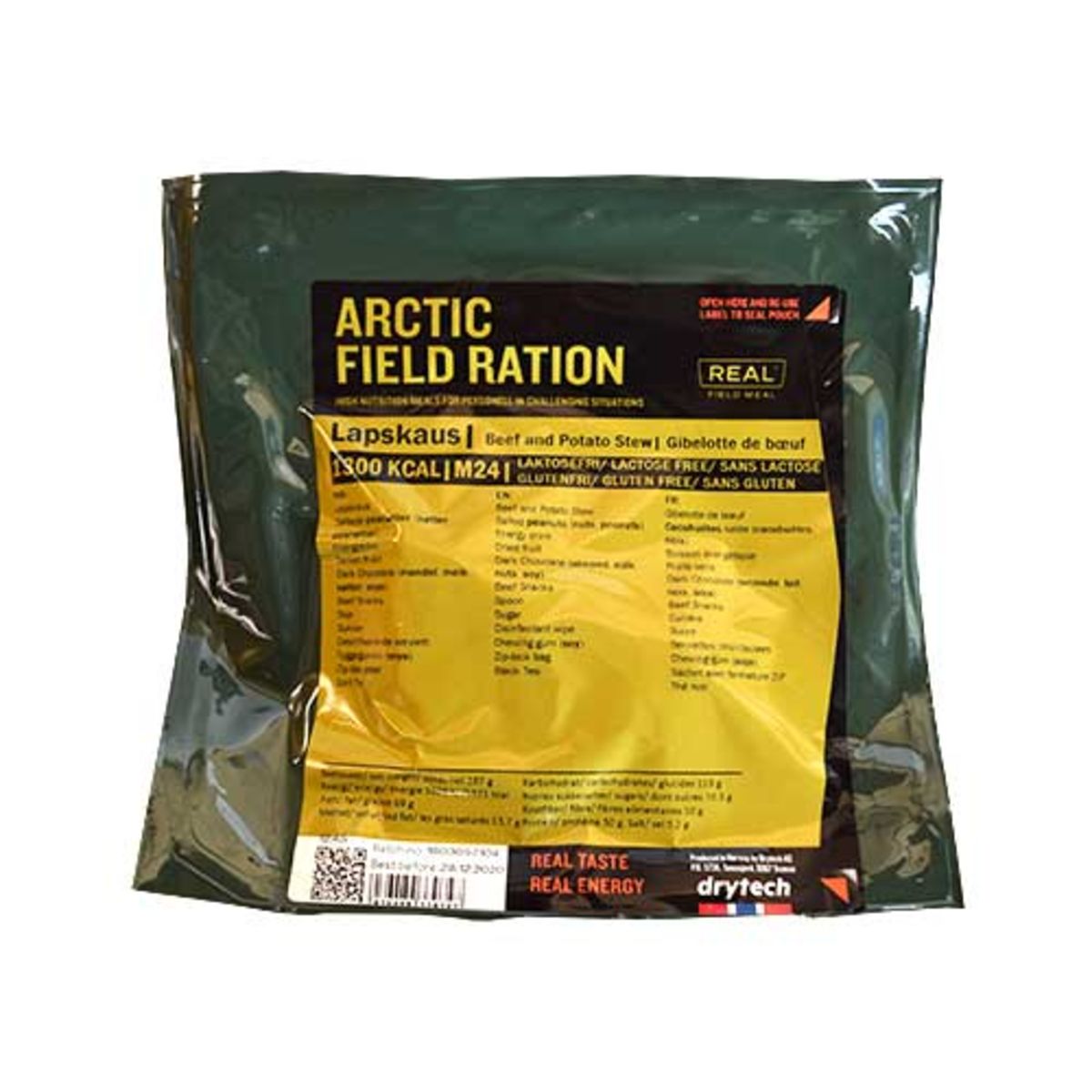 Freeze dried ration - Creamy pasta with pork - Arctic Field Ration