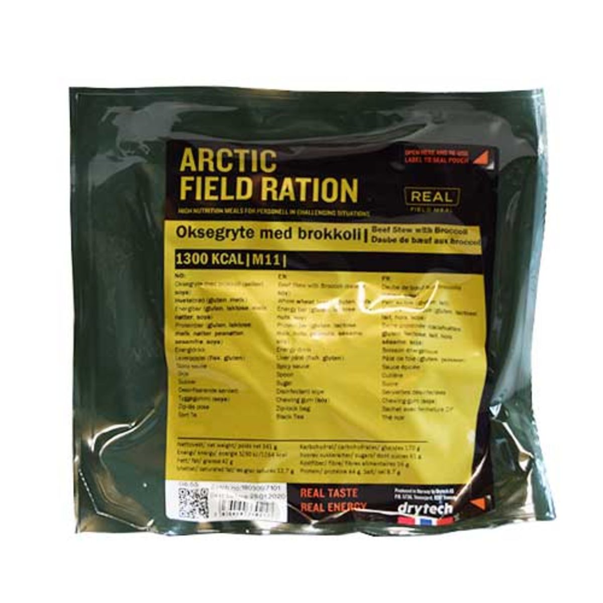 Freeze dried ration - Pulled pork with rice - Arctic Field Ration