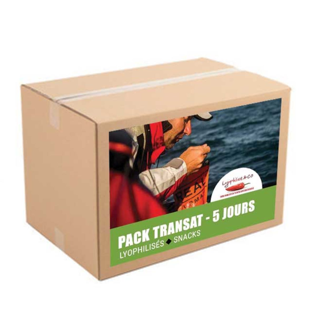 5-day pack - Freeze dried meals with snacks - Sea trip