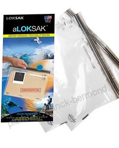 aLoksak waterproof bags x 2 - 33.7 x 26.7cm