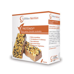 Effinov high-protein bar x 5 - Chocolate, peanuts