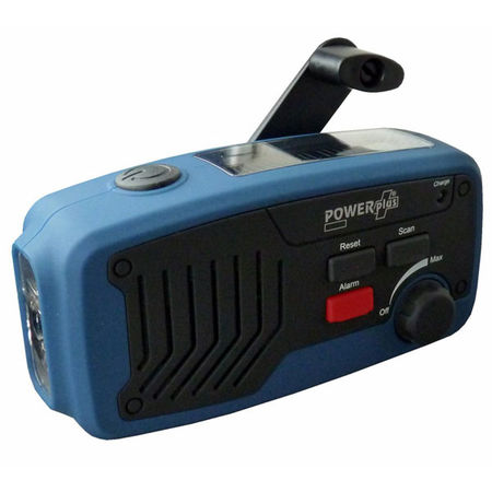 Powerplus Panther Battery Radio - USB/Solar/Dynamo