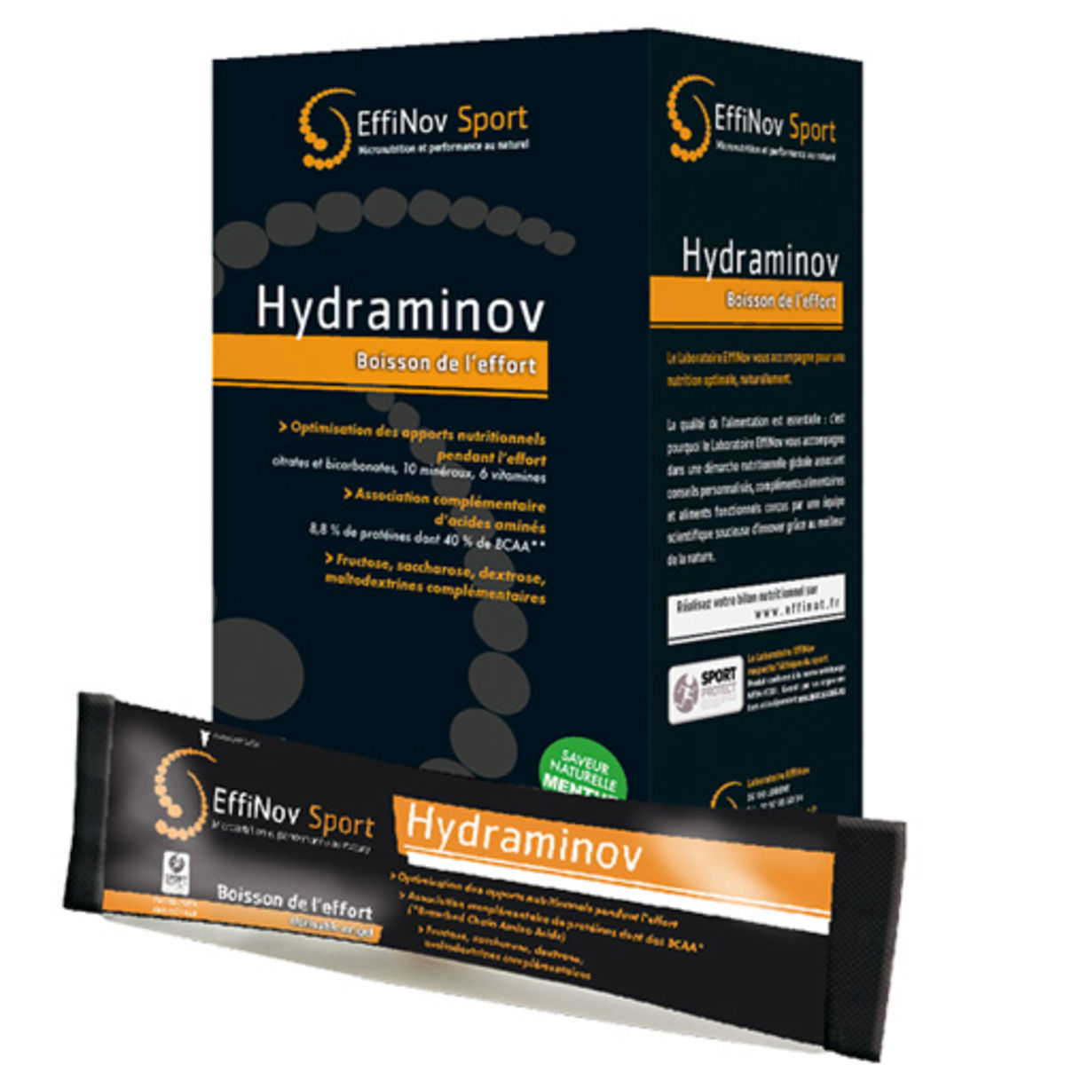 Hydraminov - Effinov energy drink x 10 sticks - Mint