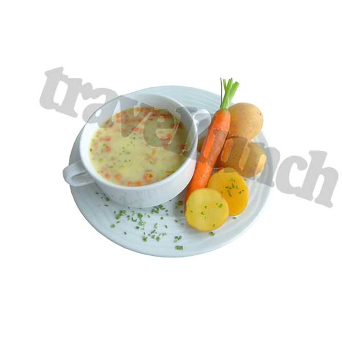 Cream of potato soup - Double serving