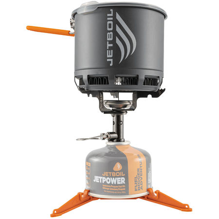 Jetboil Stash gas stove and 0.8L cup