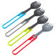 MSR set of 4 folding utensils spoon/fork