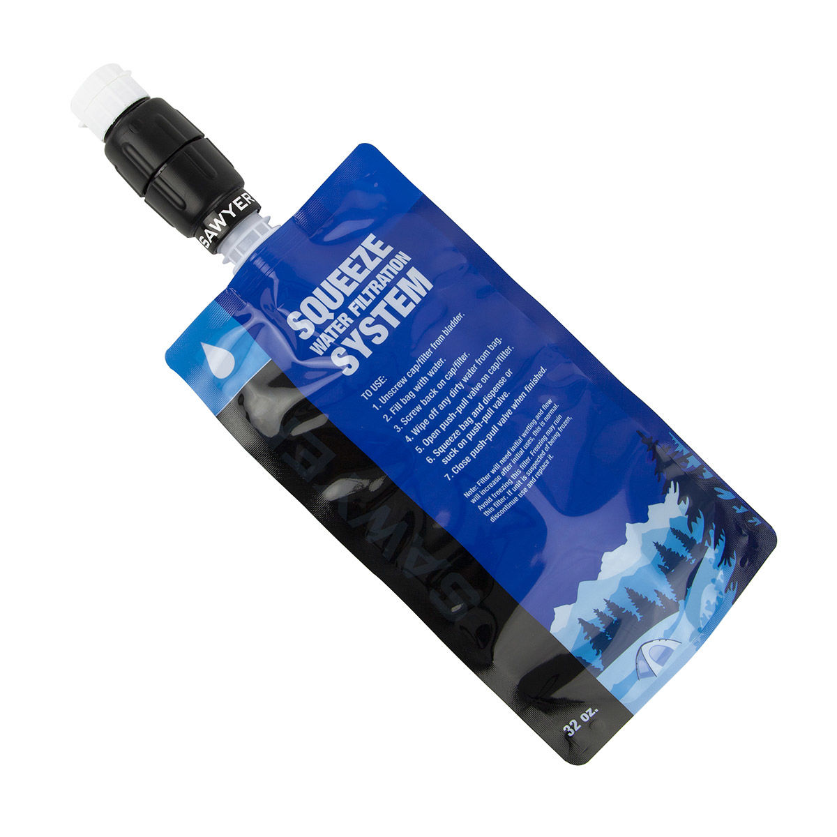 Sawyer Mini Original Water Filter Value Set with 3 x 1 Litre or 2 x 2 Litre drinking bags