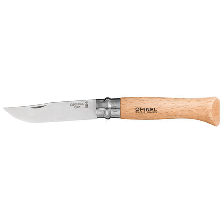 Opinel knife n°9 - Tradition 9cm - Stainless steel, beechwood