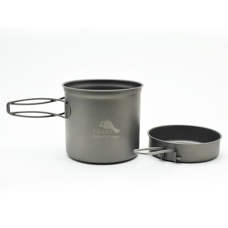 Toaks Outdoor titanium pot and pan - 1.1L