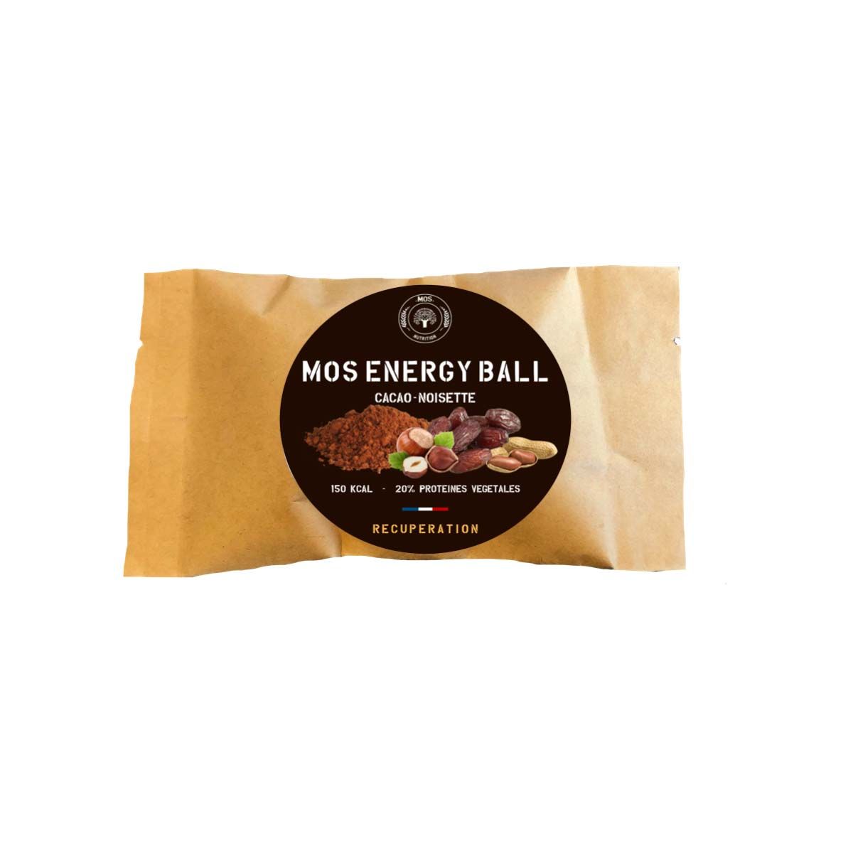 MOS Nutrition organic energy ball - Cocoa, hazelnut