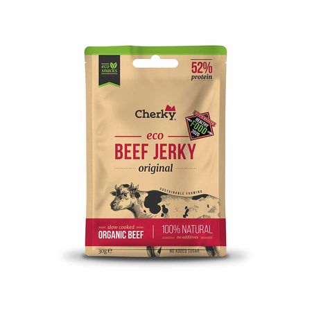 Organic beef jerky - Original dried beef - 30g