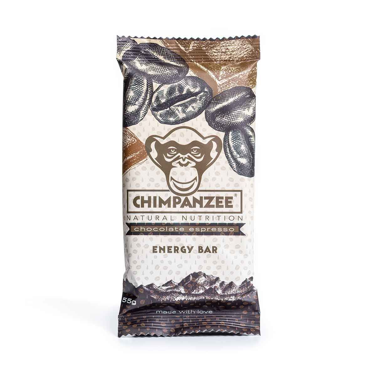 Chimpanzee energy bar - Chocolate espresso