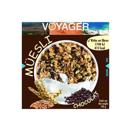 Voyager · Chocolate muesli · Freeze-dried trekking breakfast