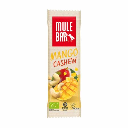 Mulebar organic energy bar - Mango, cashew nut