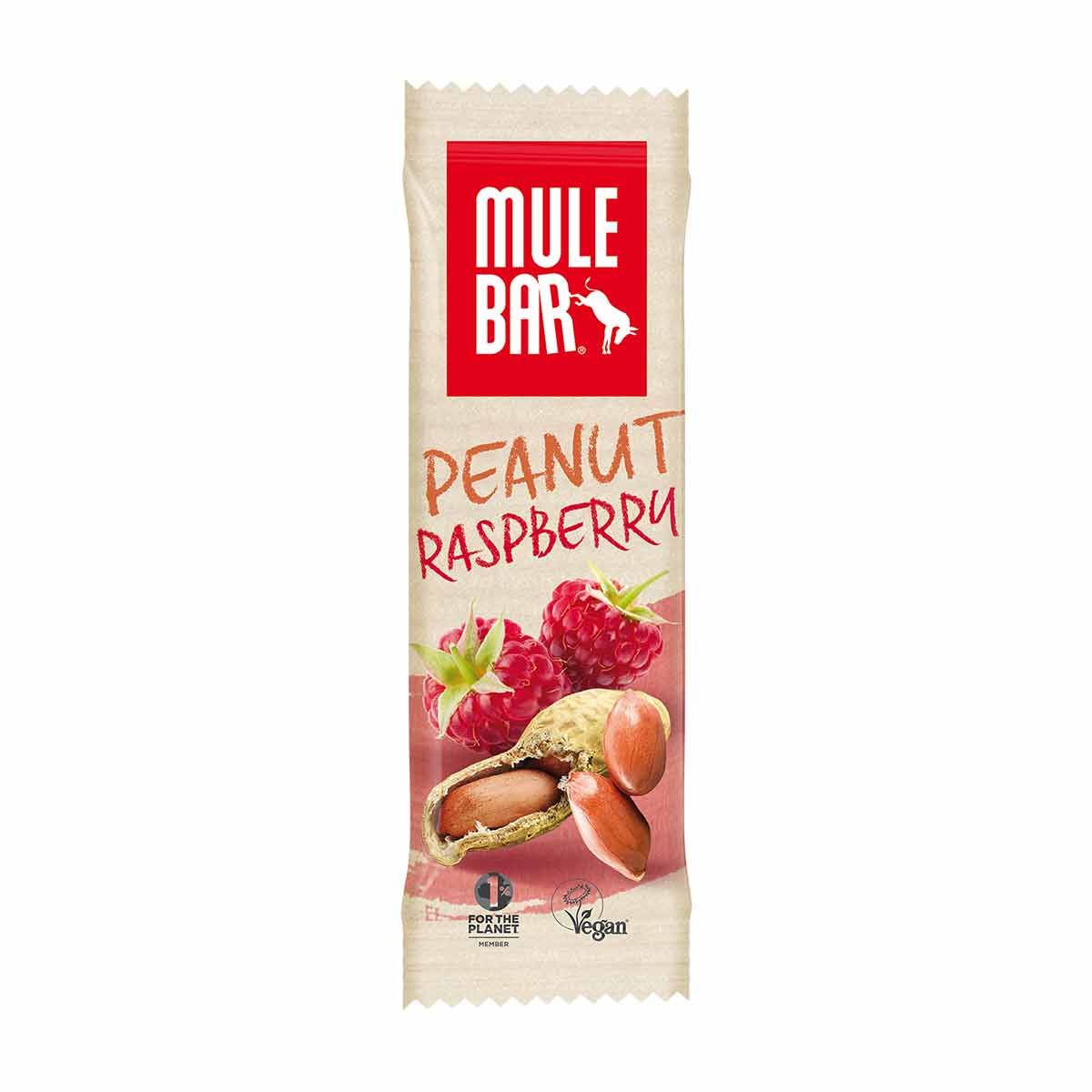 Mulebar energy bar - Peanut, raspberry