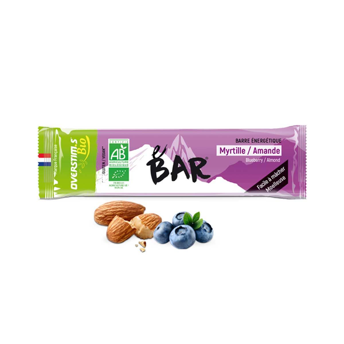 Overstim.s organic e-bar - Blueberry, Almond