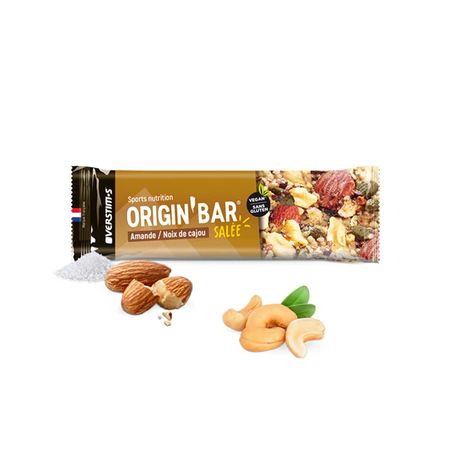 Overstim.s savoury Origin' bar - Cashew nuts, peanuts