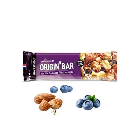 Overstim.s Origin' bar - Blueberry, almond, cashew