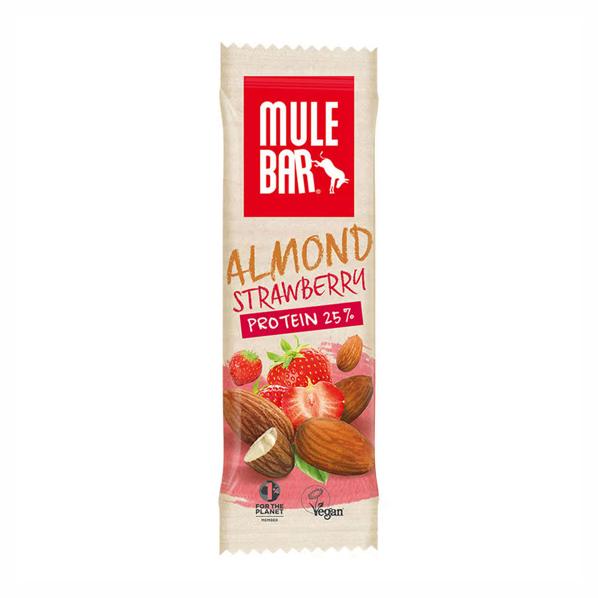 Mulebar protein bar - Almond, strawberry