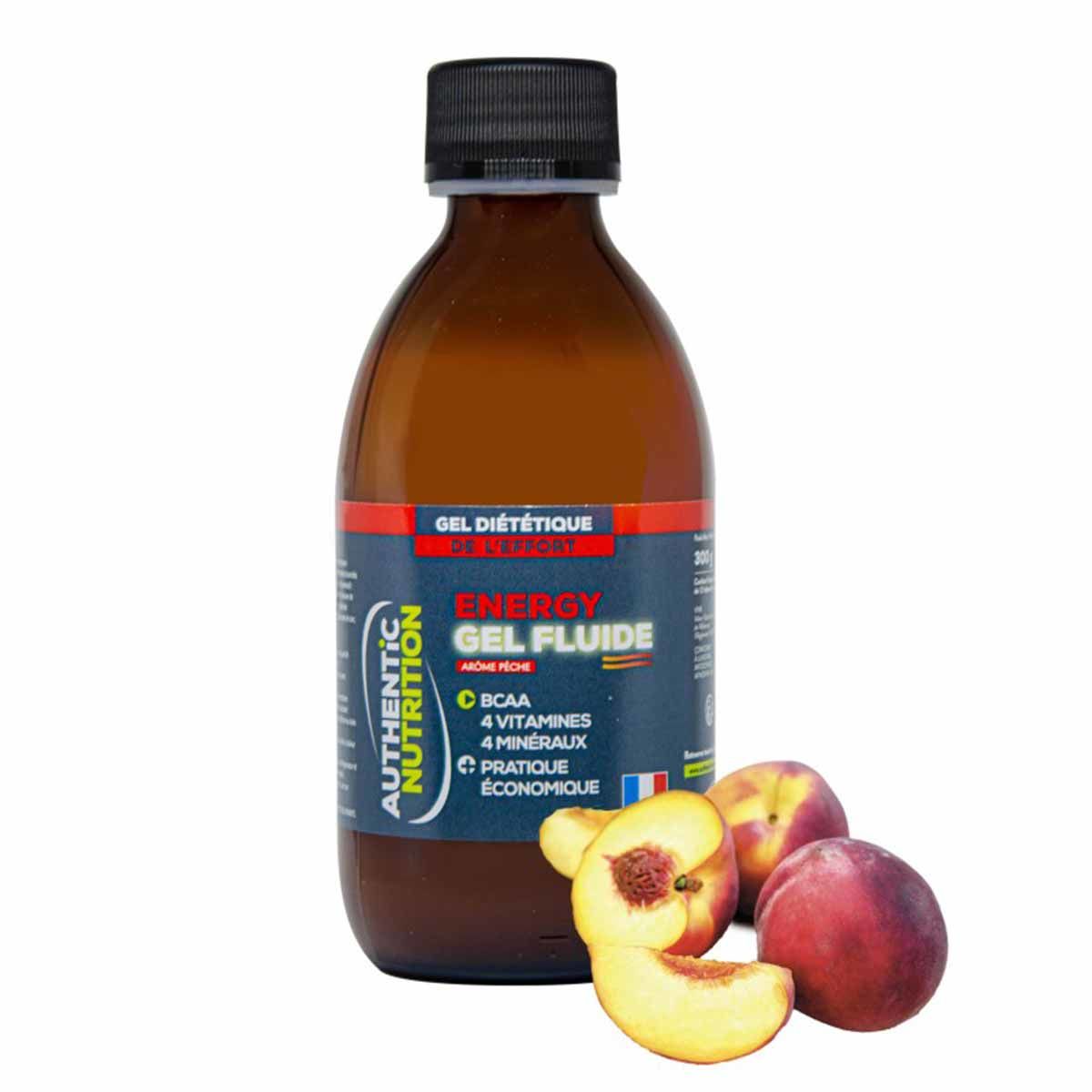 Authentic Nutrition energy gel - Peach