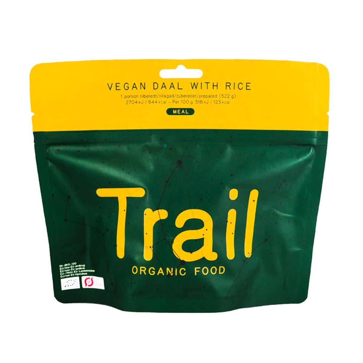 Organic vegan daal with rice