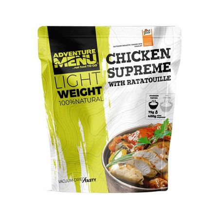 Chicken supreme with ratatouille