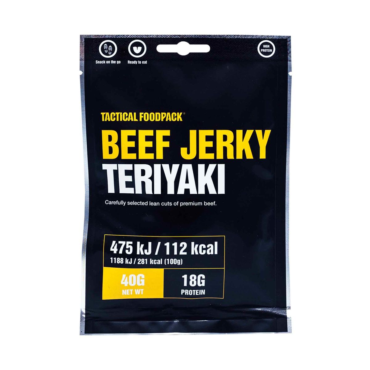 Beef jerky - Teriyaki dried beef - 40g