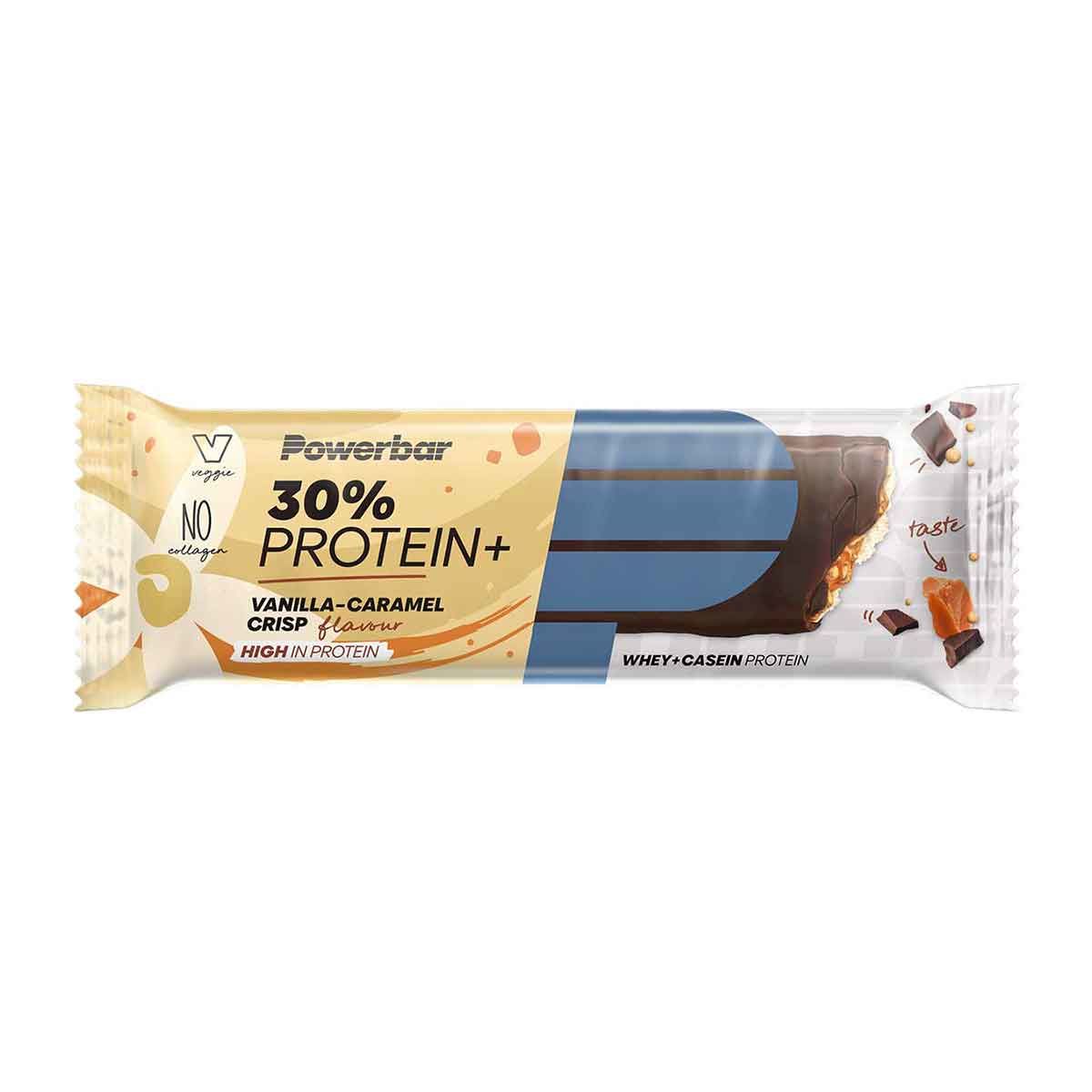 Powerbar 30% Protein Plus bar - Vanilla, caramel