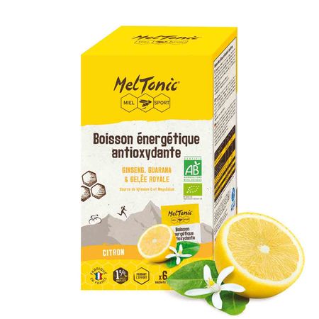 Meltonic organic antioxidant energy drink x 6 sticks - Lemon