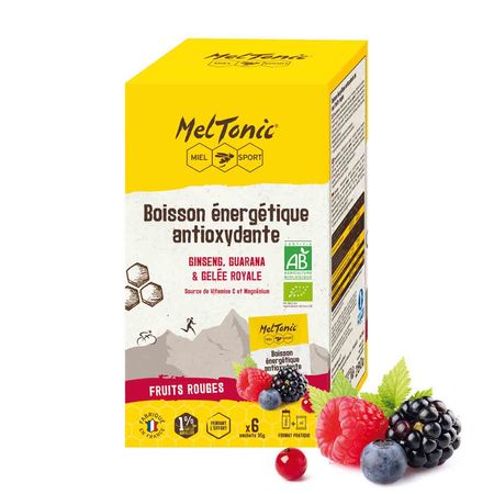 Meltonic organic antioxidant energy drink x 6 sticks - Red fruit