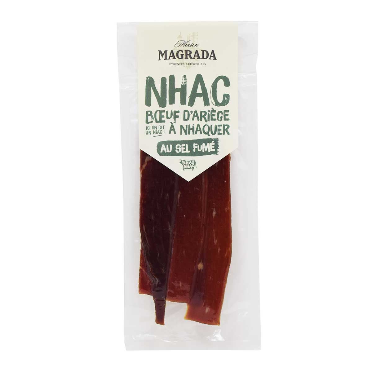 NHAC - Ariège Dried Beef with smoked salt - 30g