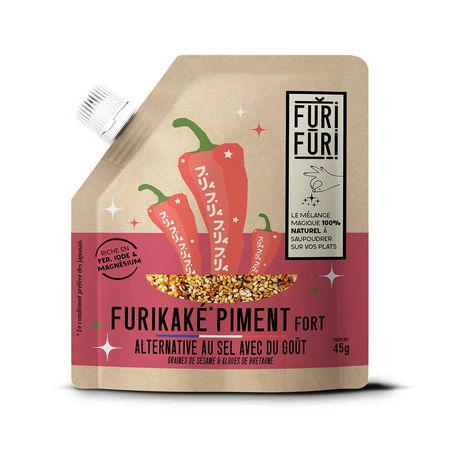 Furikake Spicy Pepper - Alternative to salt - FuriFuri