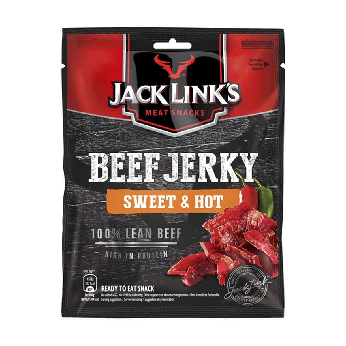 Beef Jerky - SweetHot dried beef - 70g