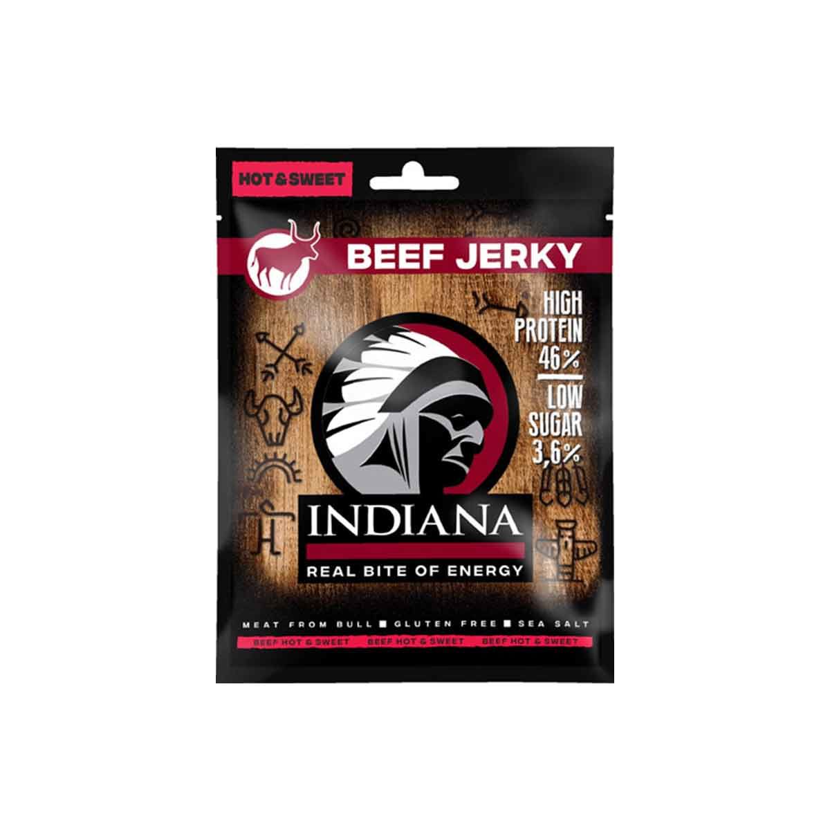 Beef Jerky - HotSweet dried beef - 25g