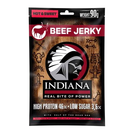 Beef Jerky - HotSweet dried beef - 90g