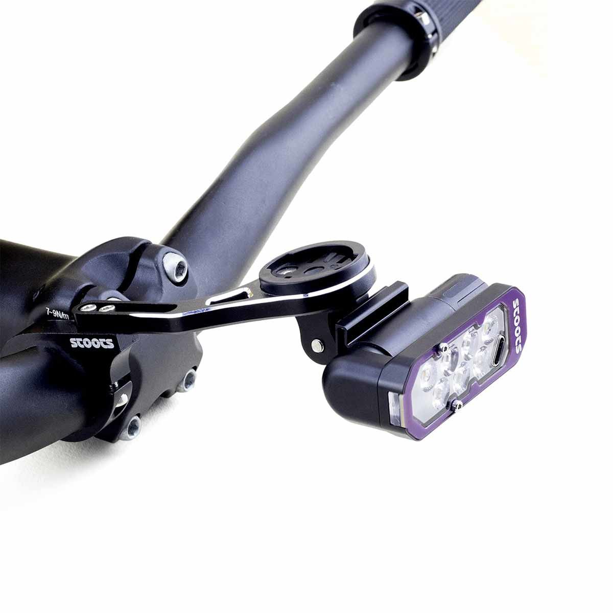 Bike support for GPS and front light Stoots type easyLock 18