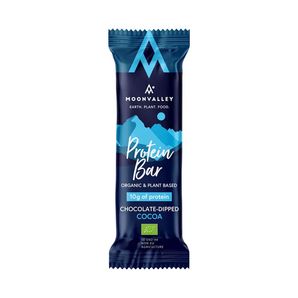 Organic Moonvalley Protein Bar - Chocolate coated with chocolate
