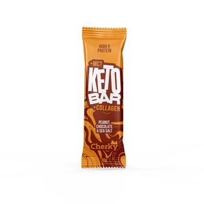Cherky keto energy bar - Peanuts, chocolate, and sea salt