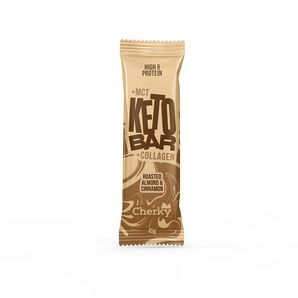 Cherky keto energy bar - Roasted almonds and cinnamon